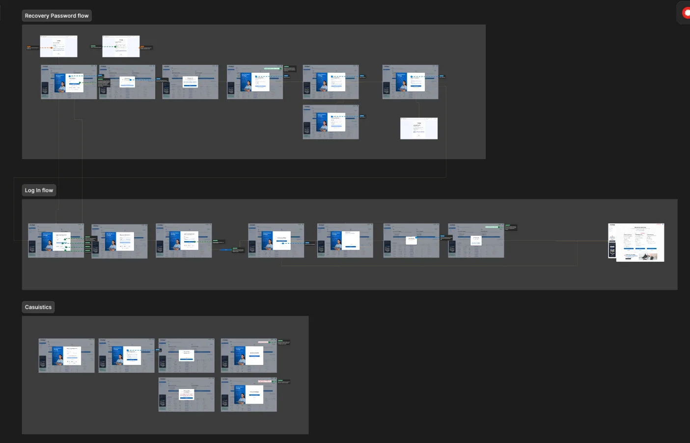 ExRad Portal login flow