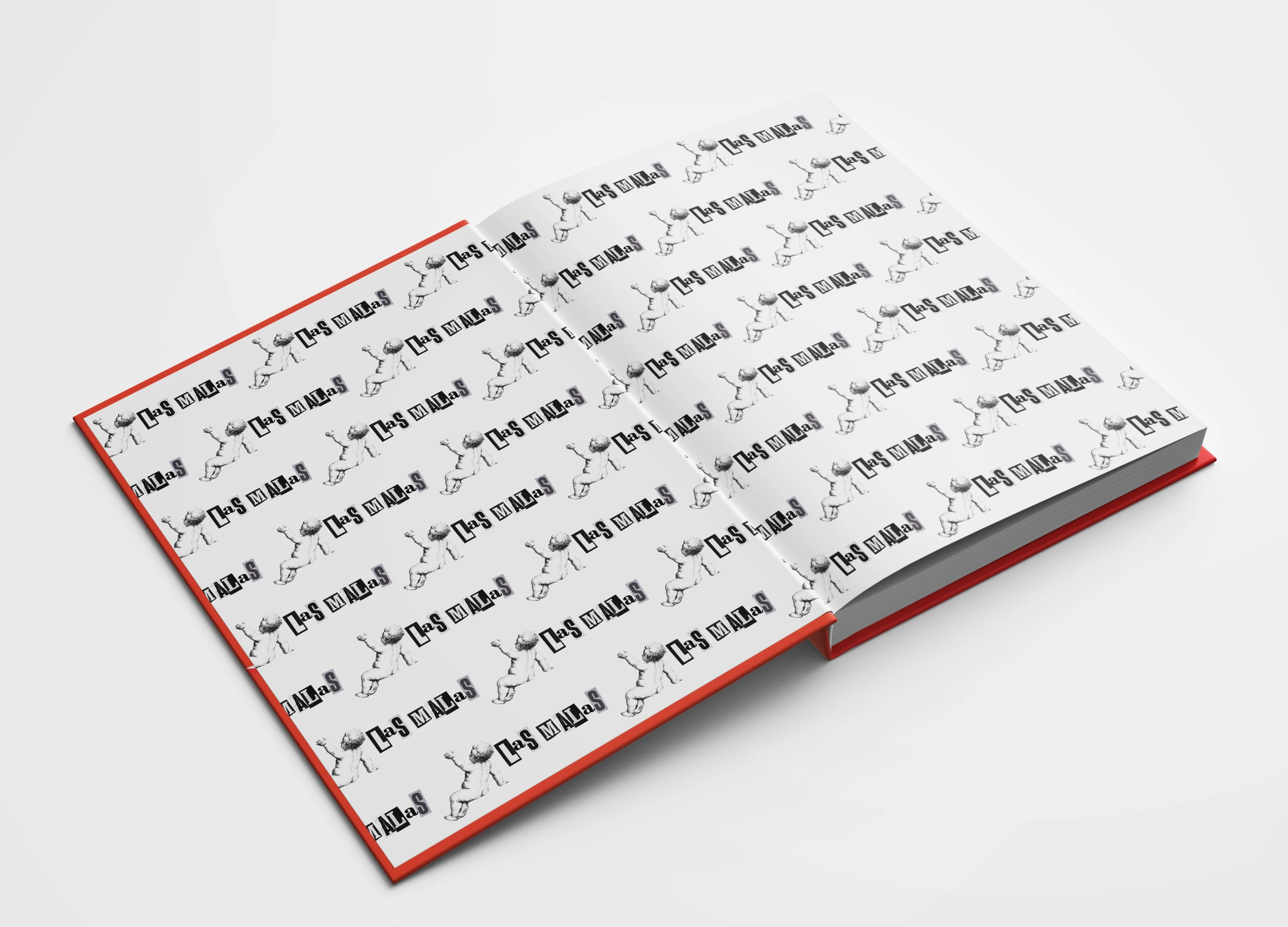 Endpapers in Las Malas